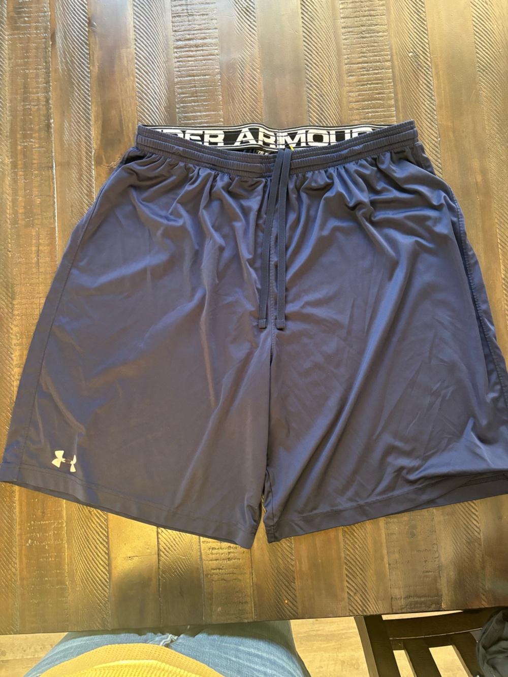 Under Armour Navy Athletic Skort with Branded Waistband